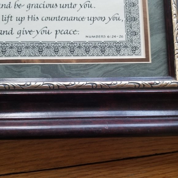 Framed Bible Verse - Picture 3 of 9